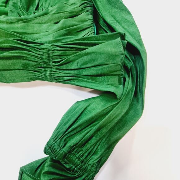 Lovers and Friends Michie Top in Emerald Green XS - Picture 4 of 11